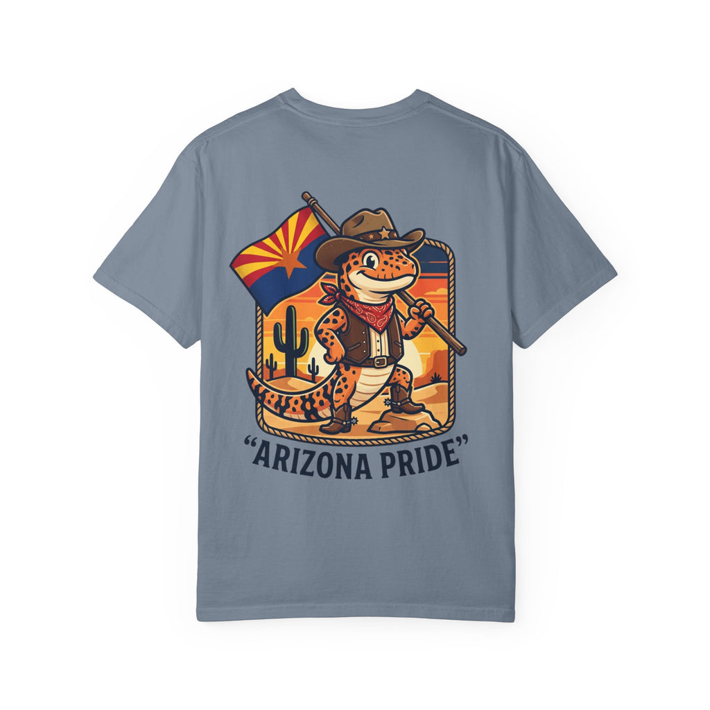 Arizona Pride T-Shirt — Desert Gecko Cowboy Graphic Tee