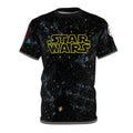 Star Wars 50th Anniv Galaxy Tee — 'STAR WARS' Space Logo All-Over Print Shirt