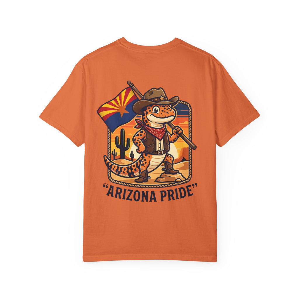 Arizona Pride T-Shirt — Desert Gecko Cowboy Graphic Tee