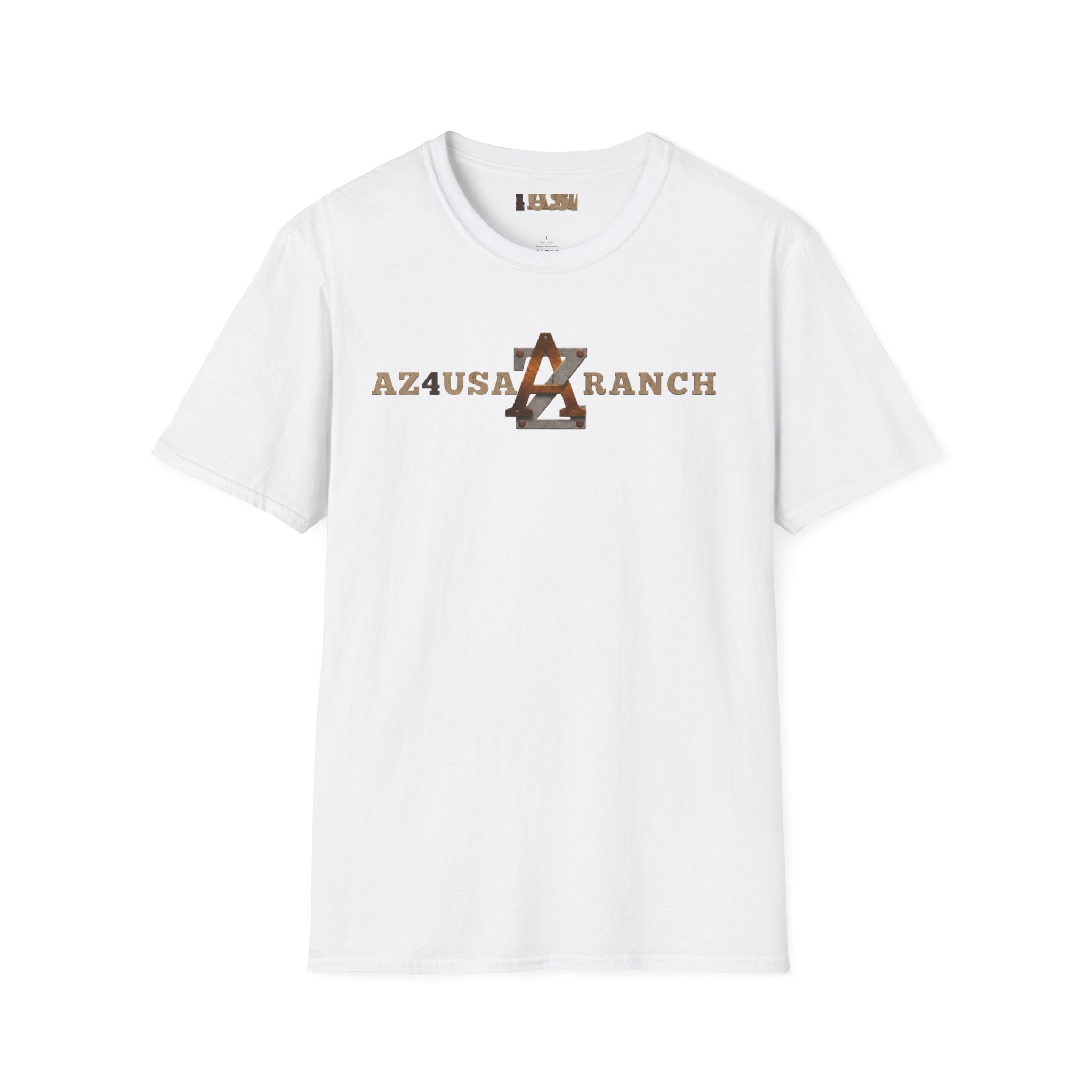 AZ4USA Ranch Logo T-Shirt — Rustic Western Graphic Tee
