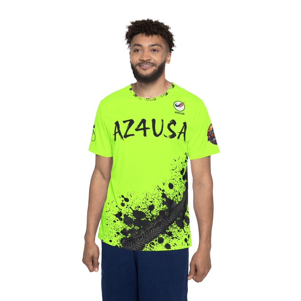 Copy of Neon Scorpion Men's Sports Jersey — Azusa Biking Club Graphic Tee