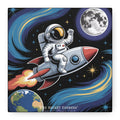 "The Rocket Express" 2025 - Matte Stretched Canvas Wall Art