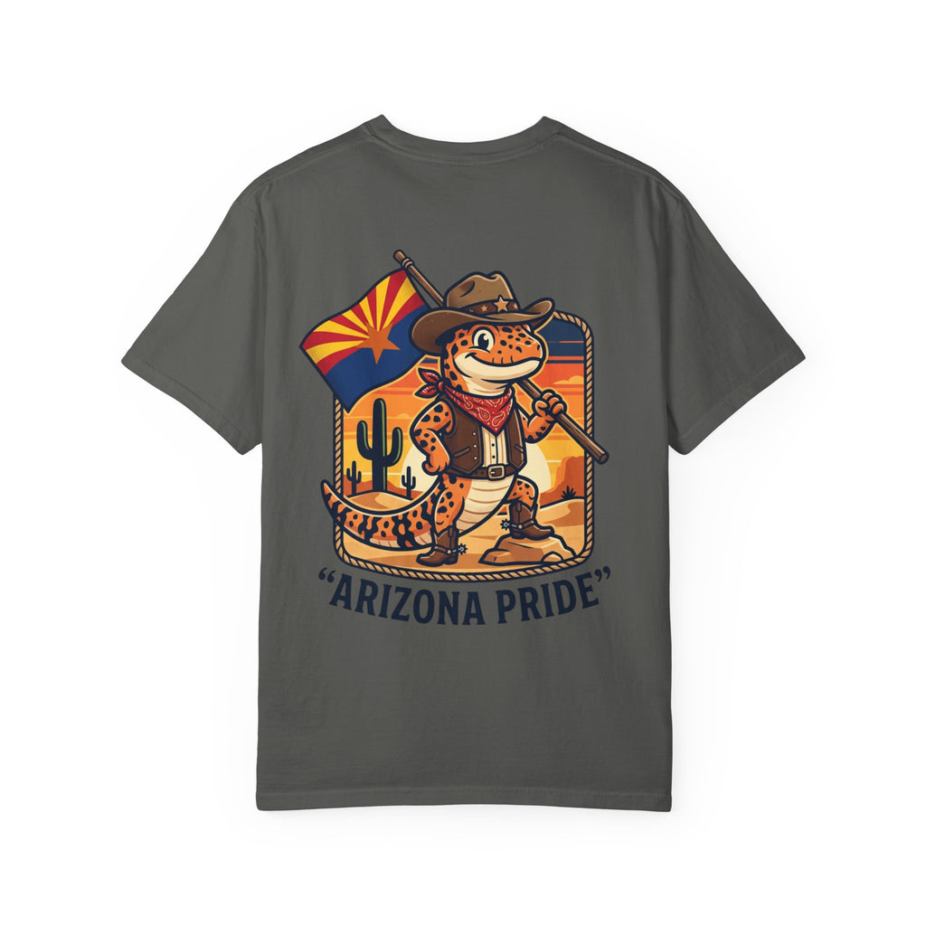 Arizona Pride T-Shirt — Desert Gecko Cowboy Graphic Tee