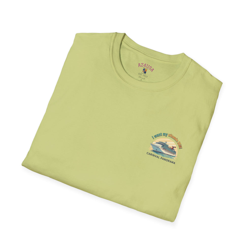Cruise Boat T-Shirt — "I Saved My Vitamin Sea" Nautical Tee (2026 Cruise)