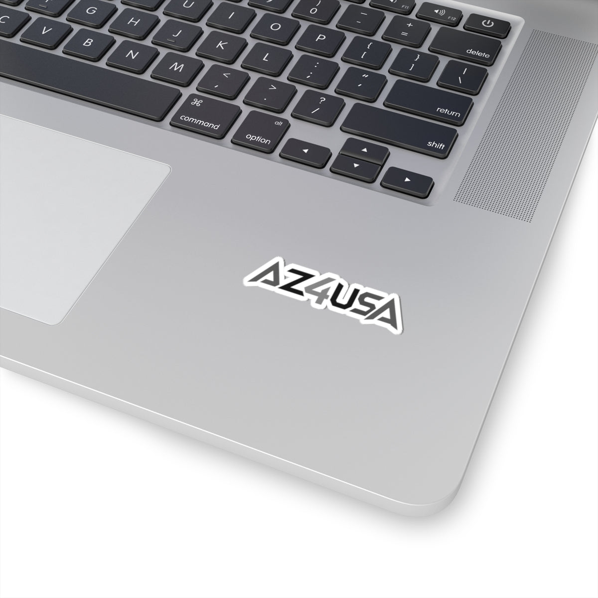 AZ4USA Sticker — Bold Retro Logo Kiss-Cut Decal for Laptops, Water Bottles & Gear