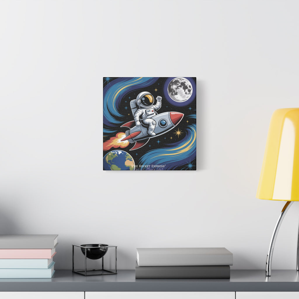 "The Rocket Express" 2025 - Matte Stretched Canvas Wall Art