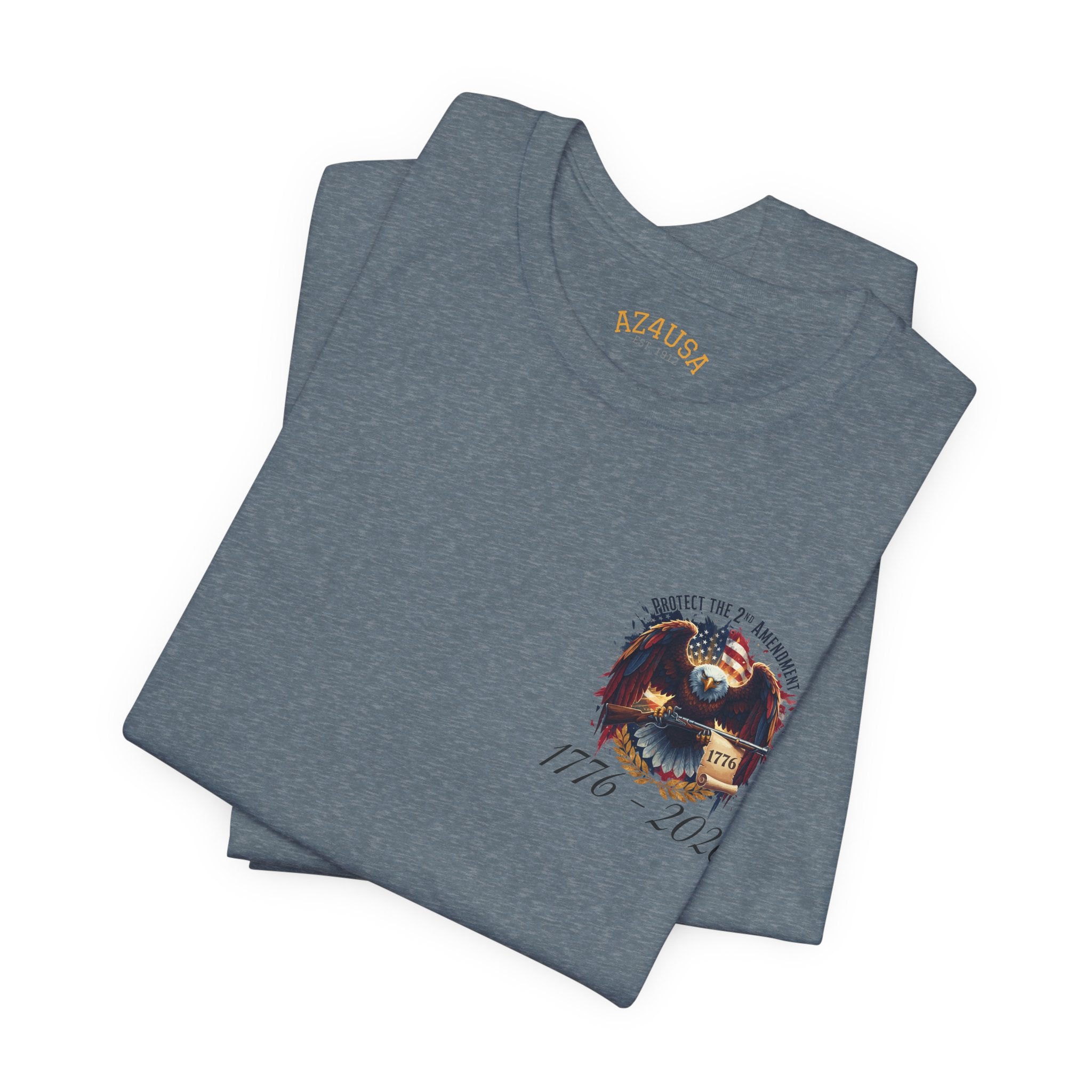 2nd Amendment Eagle T-Shirt — Protect the 2nd Amendment Patriotic USA Tee