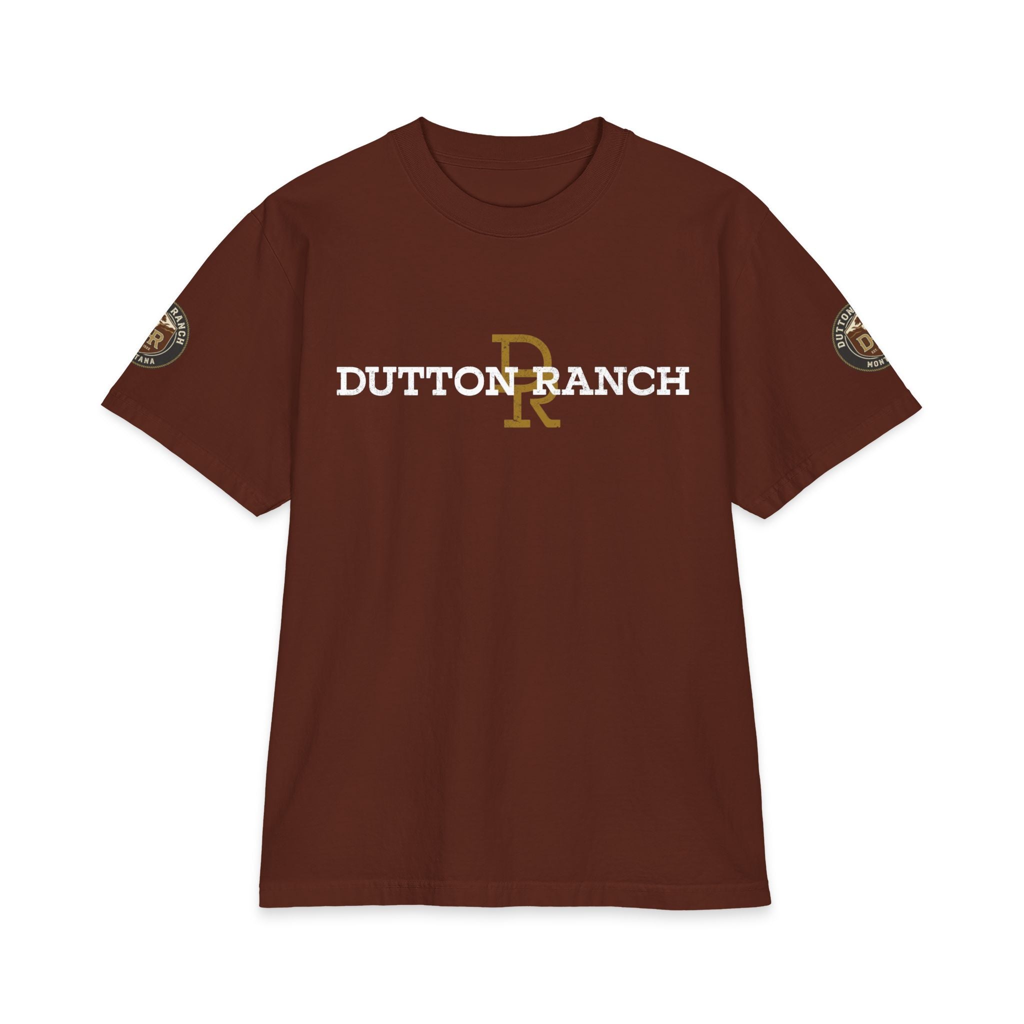 Dutton Ranch Logo T-Shirt — Yellowstone Inspired Western Ranch Tee