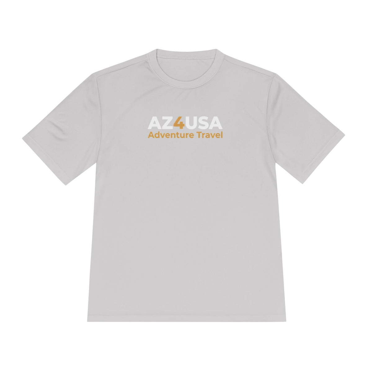 Adventure Travel Tee — “Adventure with a Sting!” Graphic Moisture-Wicking Shirt
