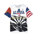 AZ4USA biking club b/w Men's Sports Jersey (AOP)