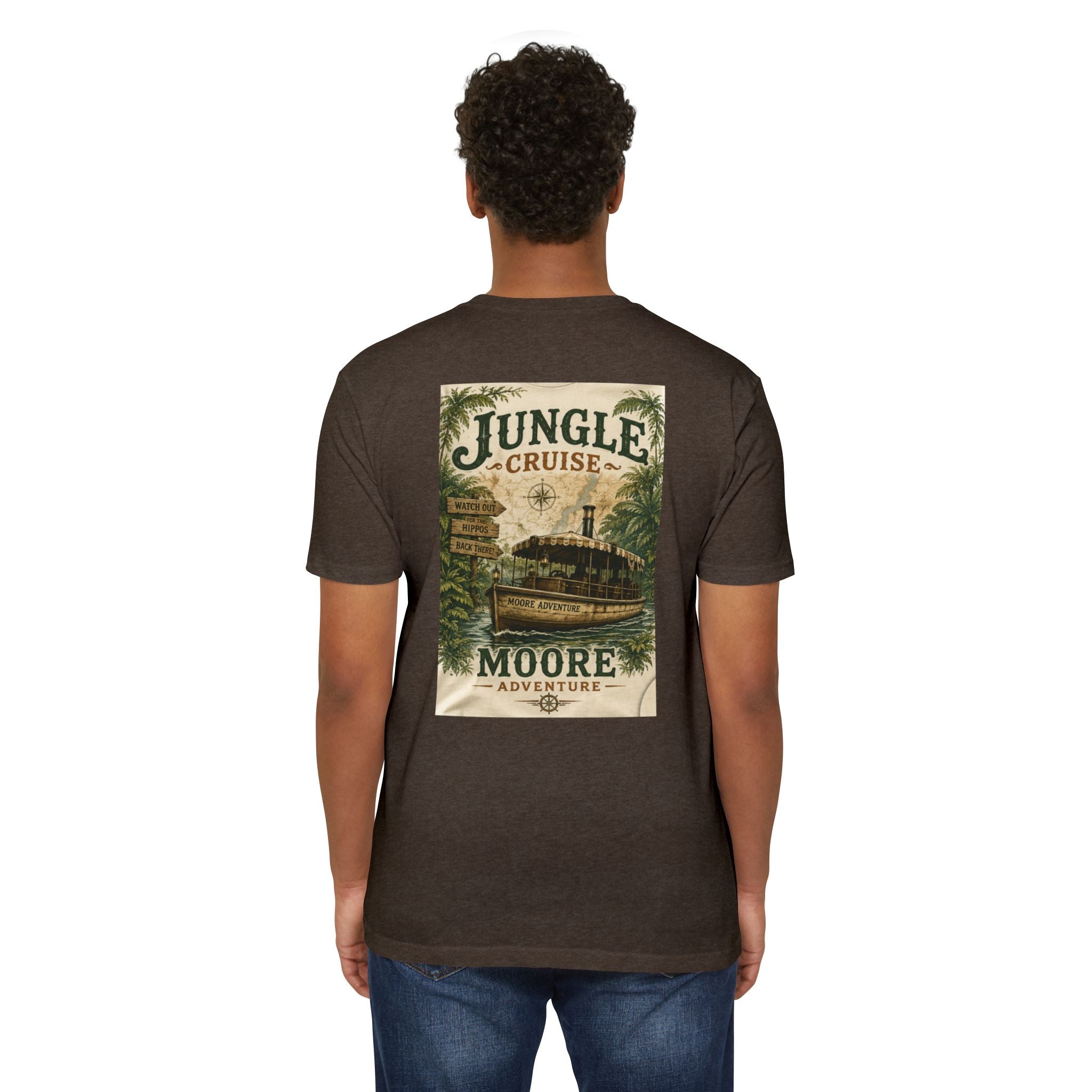 Jungle Cruise Adventure T-Shirt — Moore Riverboat Vintage Travel Tee