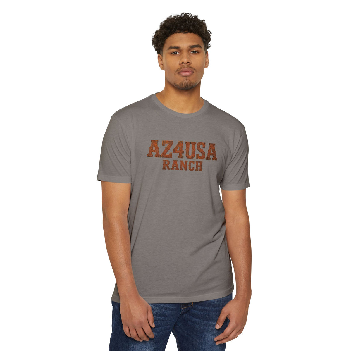 Arizona Ranch T-Shirt — "AZ4USA Ranch" Western Graphic Tee