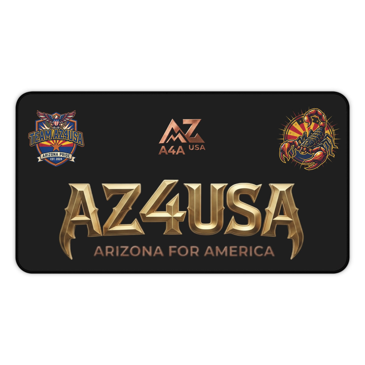 AZ4USA Arizona For America Desk Mat — Patriotic Gaming Mousepad