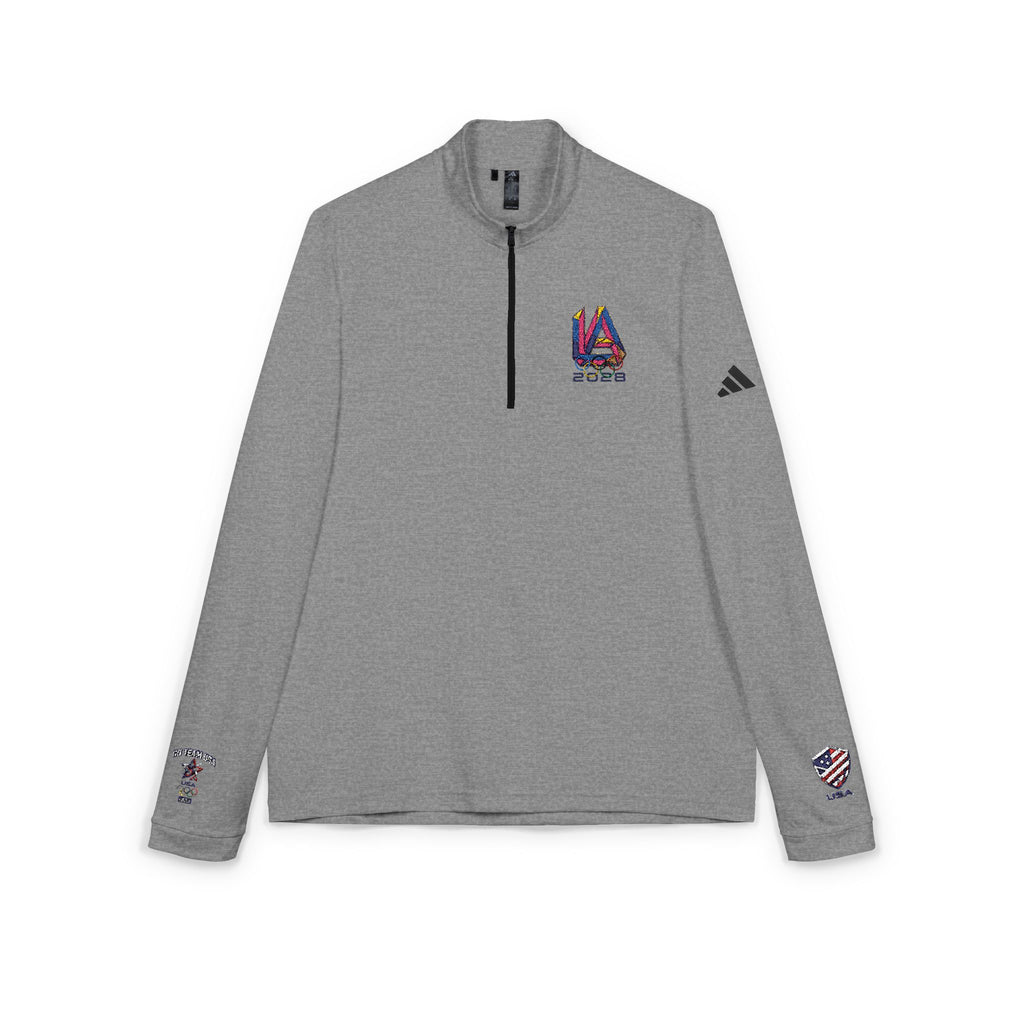 Embroidered LA 2020 Quarter-Zip Pullover