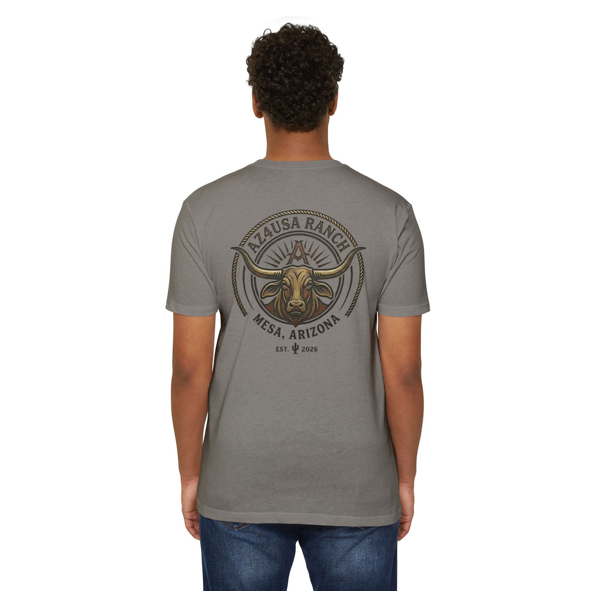 Arizona Ranch T-Shirt — "AZ4USA Ranch" Western Graphic Tee