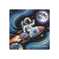 Astronaut Rocket Metal Art Sign — Retro Space Wall Decor ("The Rocket Express"2025)