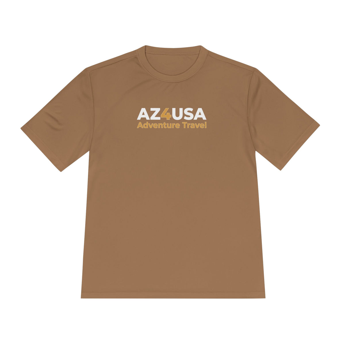 Adventure Travel Tee — “Adventure with a Sting!” Graphic Moisture-Wicking Shirt