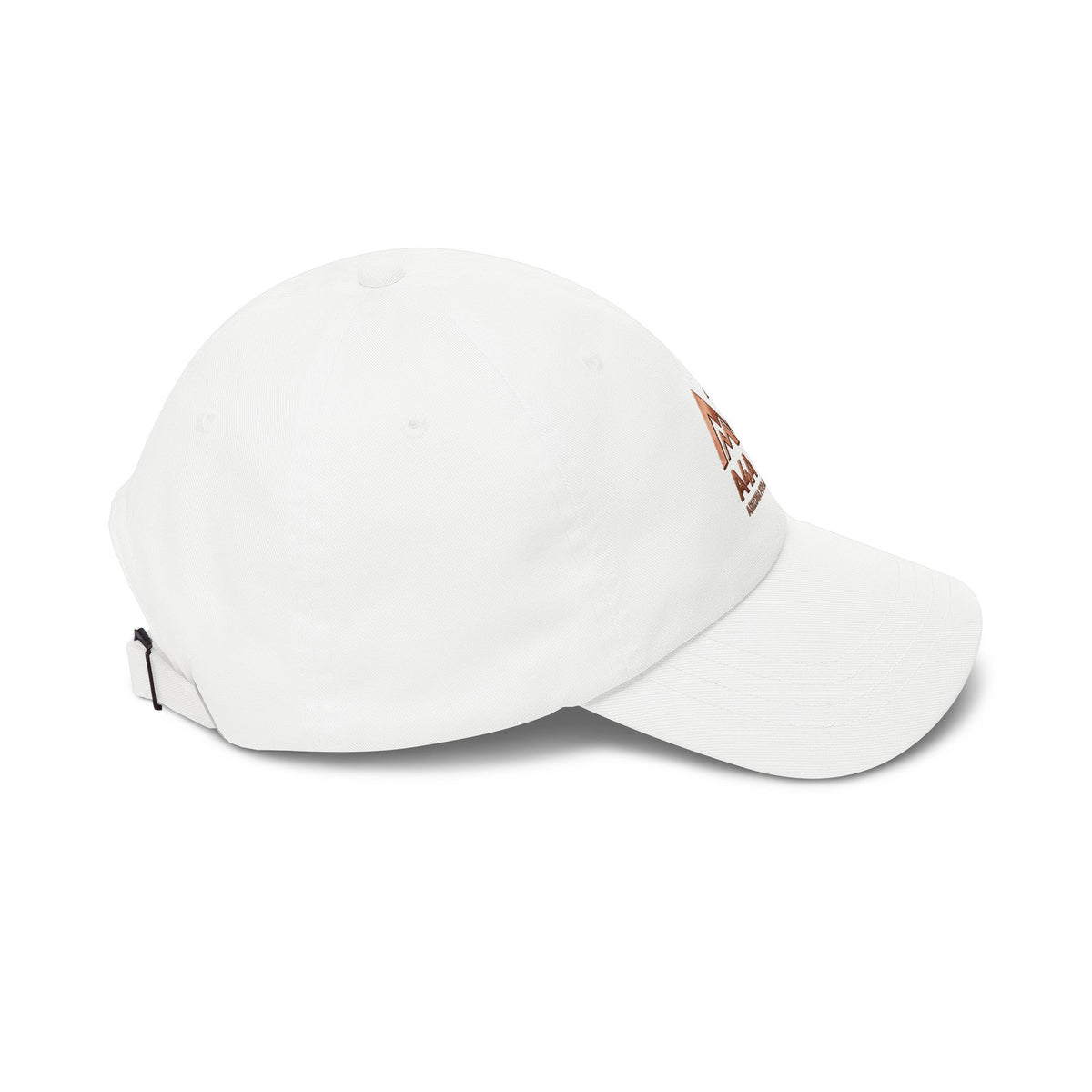 Classic Dad Cap — Metallic Rose Gold AZ4USA Embroidered Baseball Hat