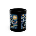 Astronaut Starry Night Mug — Van Gogh Style Space Coffee Cup (11oz/15oz)