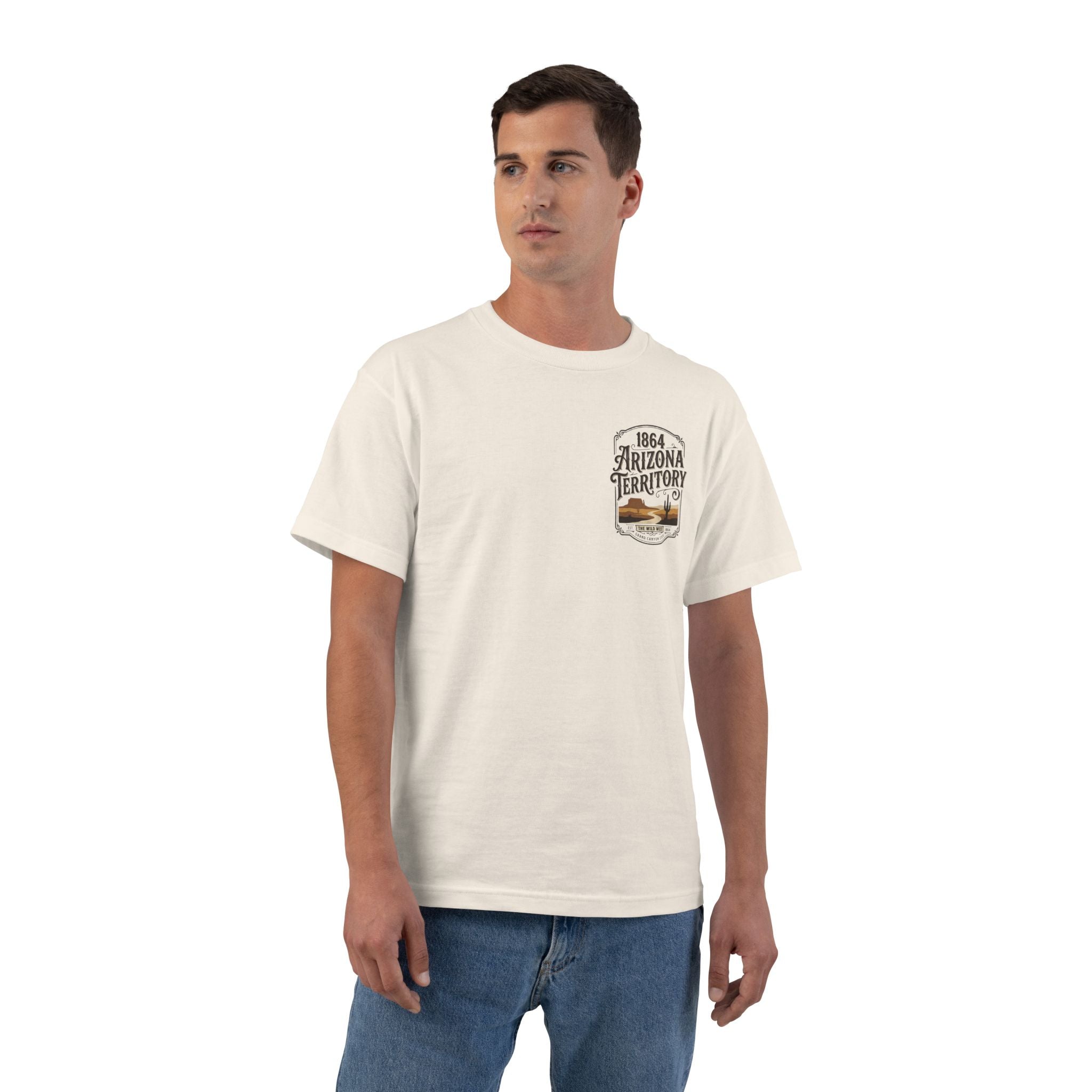 Arizona Territory 1864 T-Shirt — Vintage Map 'We Want Vegas Back' Tee