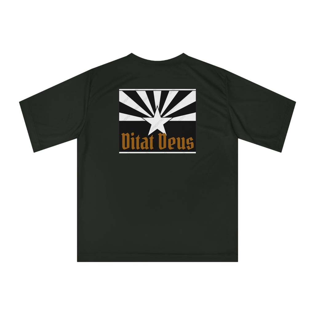 Arizona Born Performance T-Shirt — ‘Vita Deus’ Graphic Active Tee