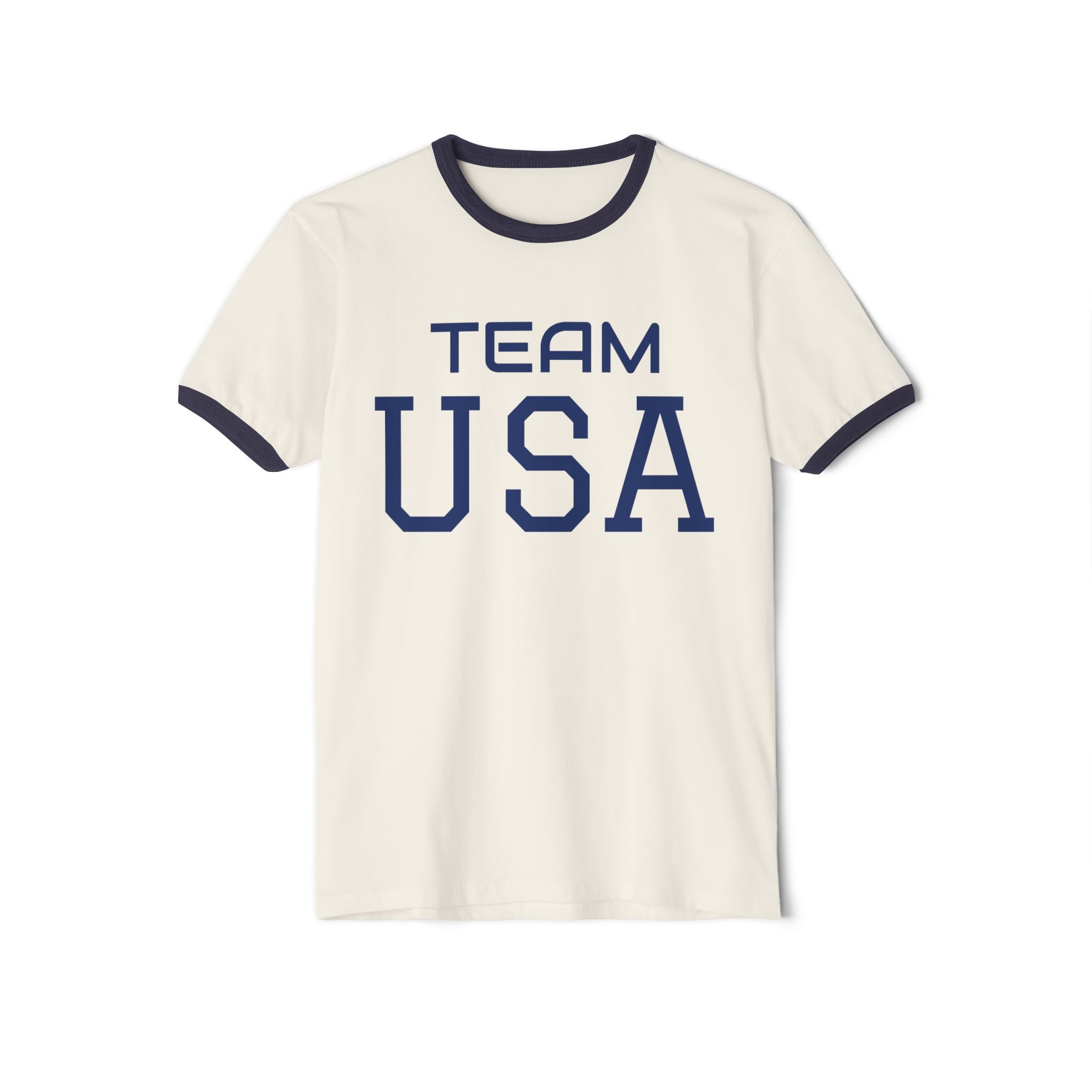 Team USA Ringer T‑Shirt — LA28 Olympic Retro Tee