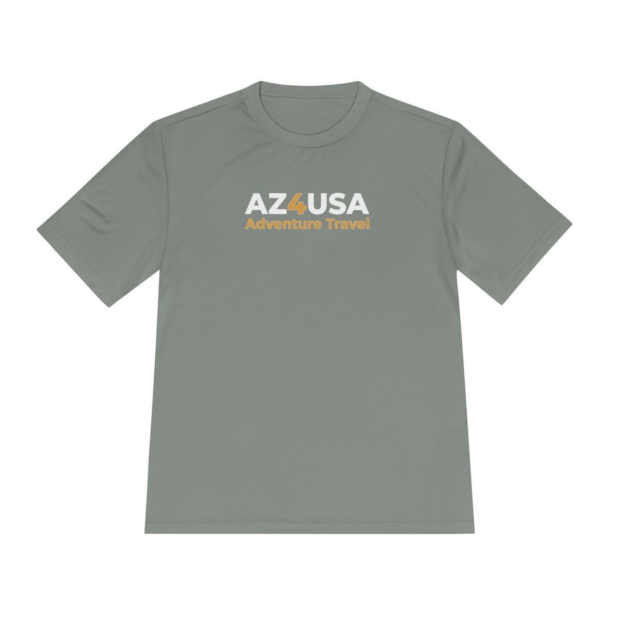 Adventure Travel Tee — “Adventure with a Sting!” Graphic Moisture-Wicking Shirt