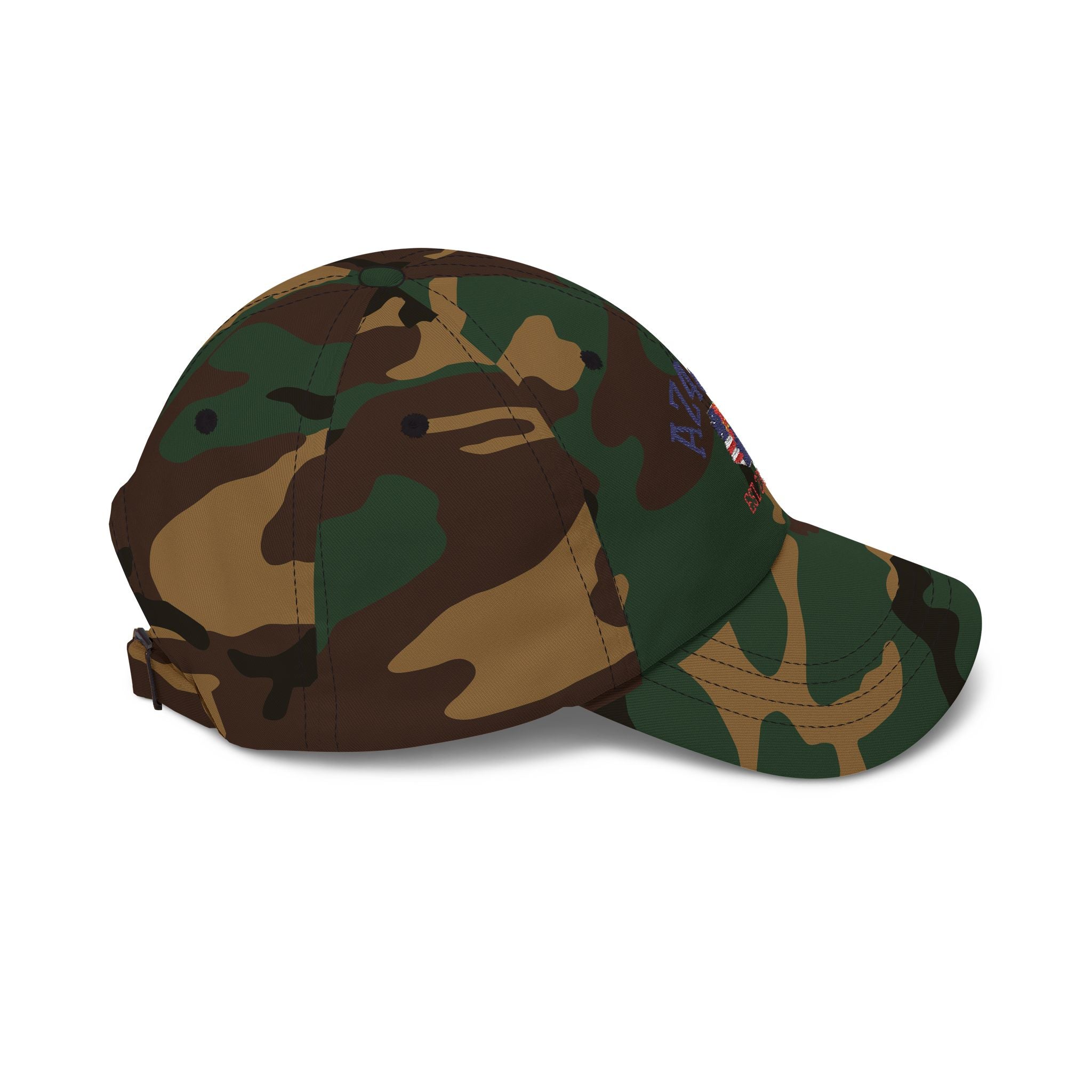 Classic Dad Cap with AZ4USA Design, Ideal for Casual Outings, Gifts, Holidays, Sports Events, Travel