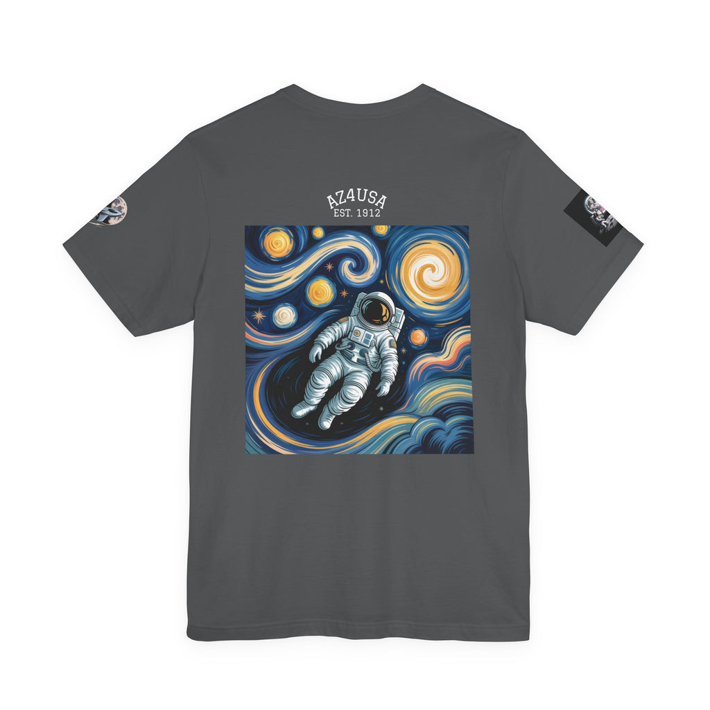 Cosmic Adventure Tee - Unisex Jersey Short Sleeve Tee, Space Lover Gift, Astronaut T-Shirt, Sci-Fi Apparel, Gift for Him/Her