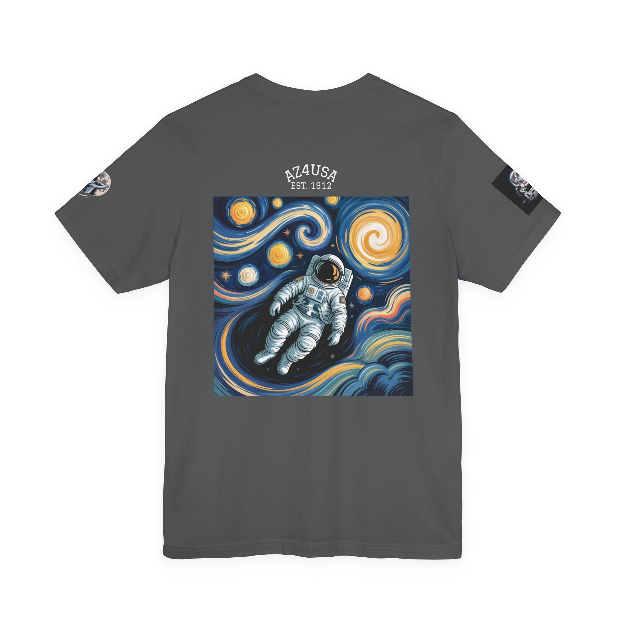 Cosmic Adventure Tee - Unisex Jersey Short Sleeve Tee, Space Lover Gift, Astronaut T-Shirt, Sci-Fi Apparel, Gift for Him/Her