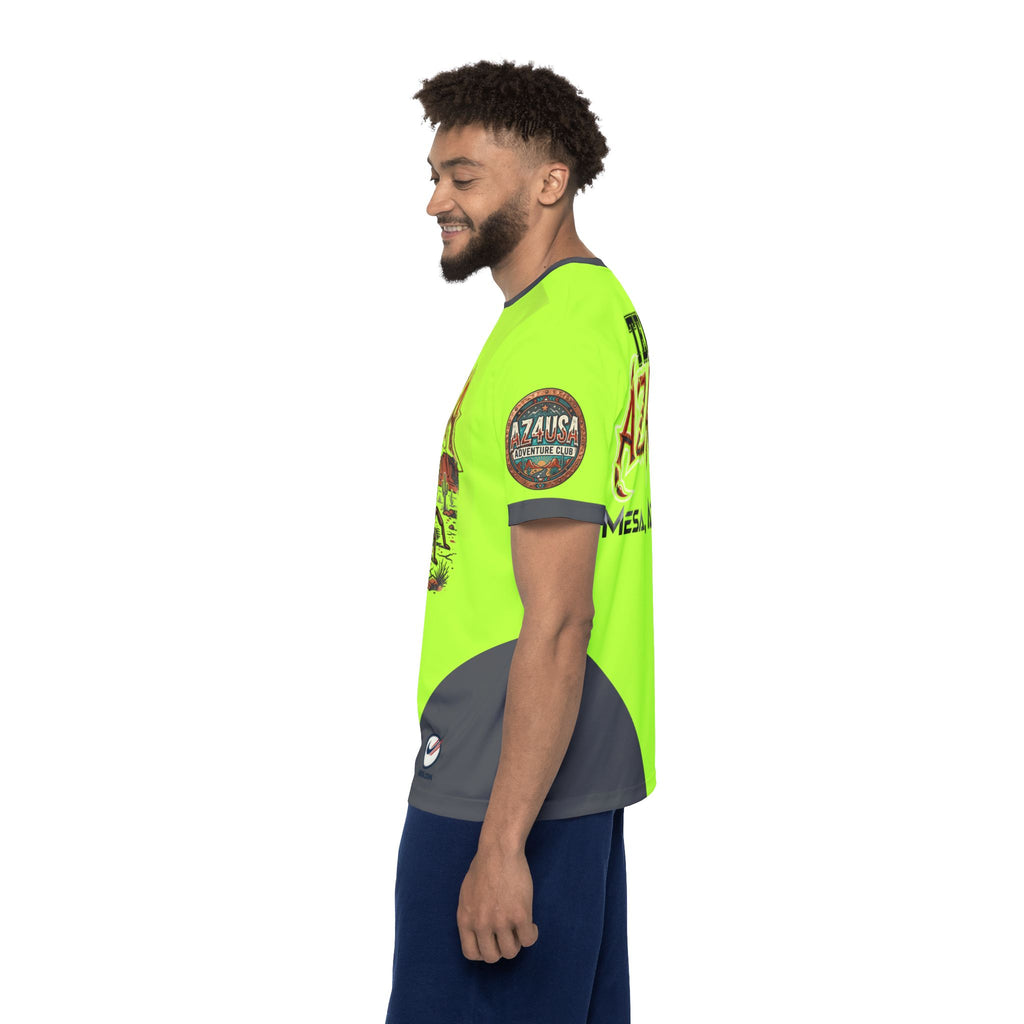 Scorpion Desert Team Jersey – 'Team Az4USA' Neon Sports Shirt