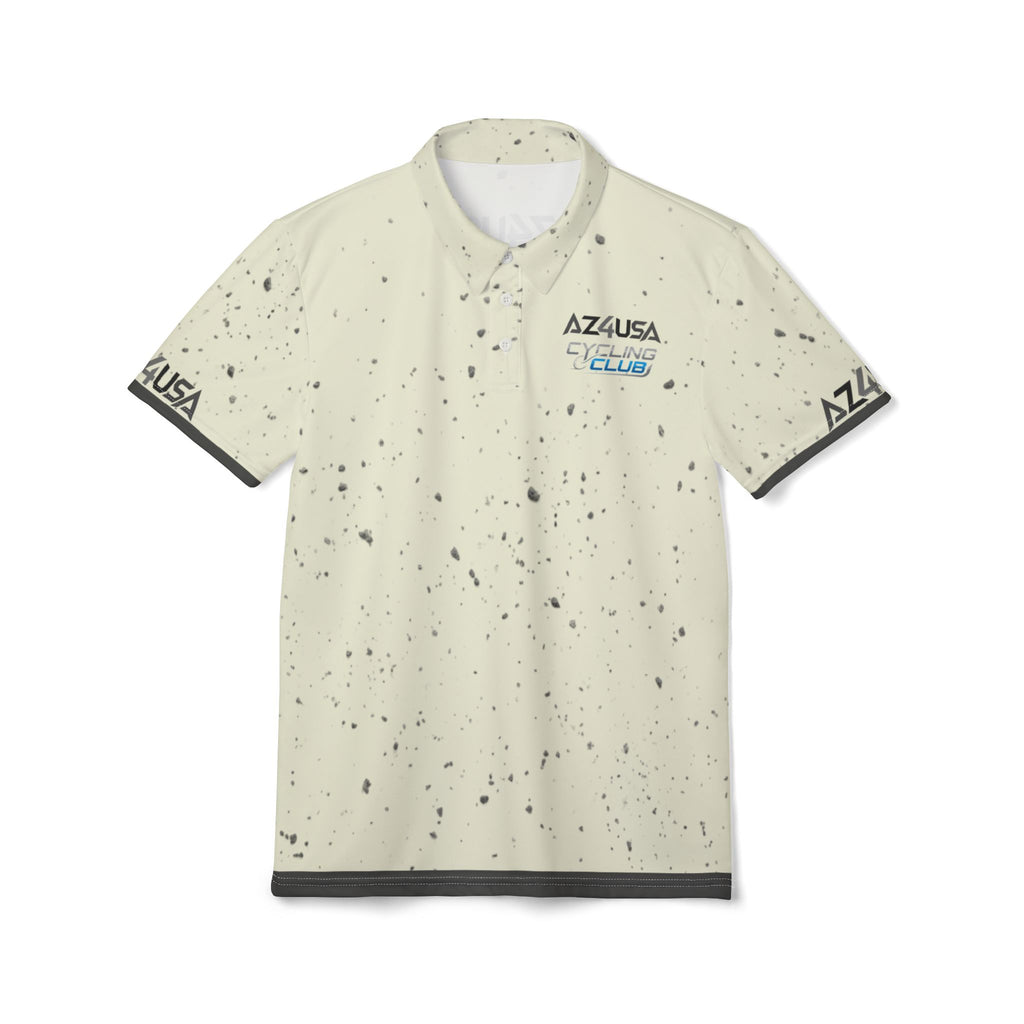 Copy of Core Media Services Desert Storm Polo Shirt — Speckled Logo Polo