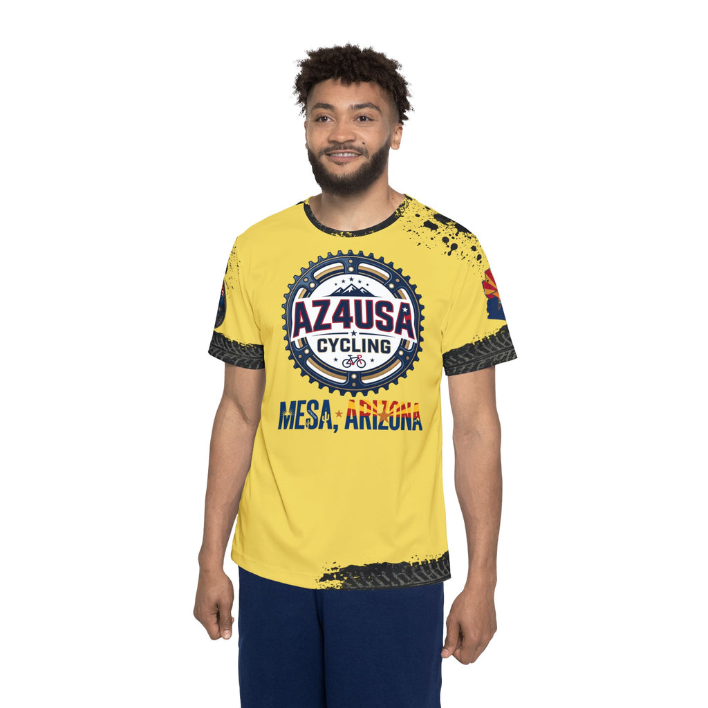 AZ4USA Cycling Jersey — Mesa, Arizona Mud & Sweat Endurance MTB Shirt