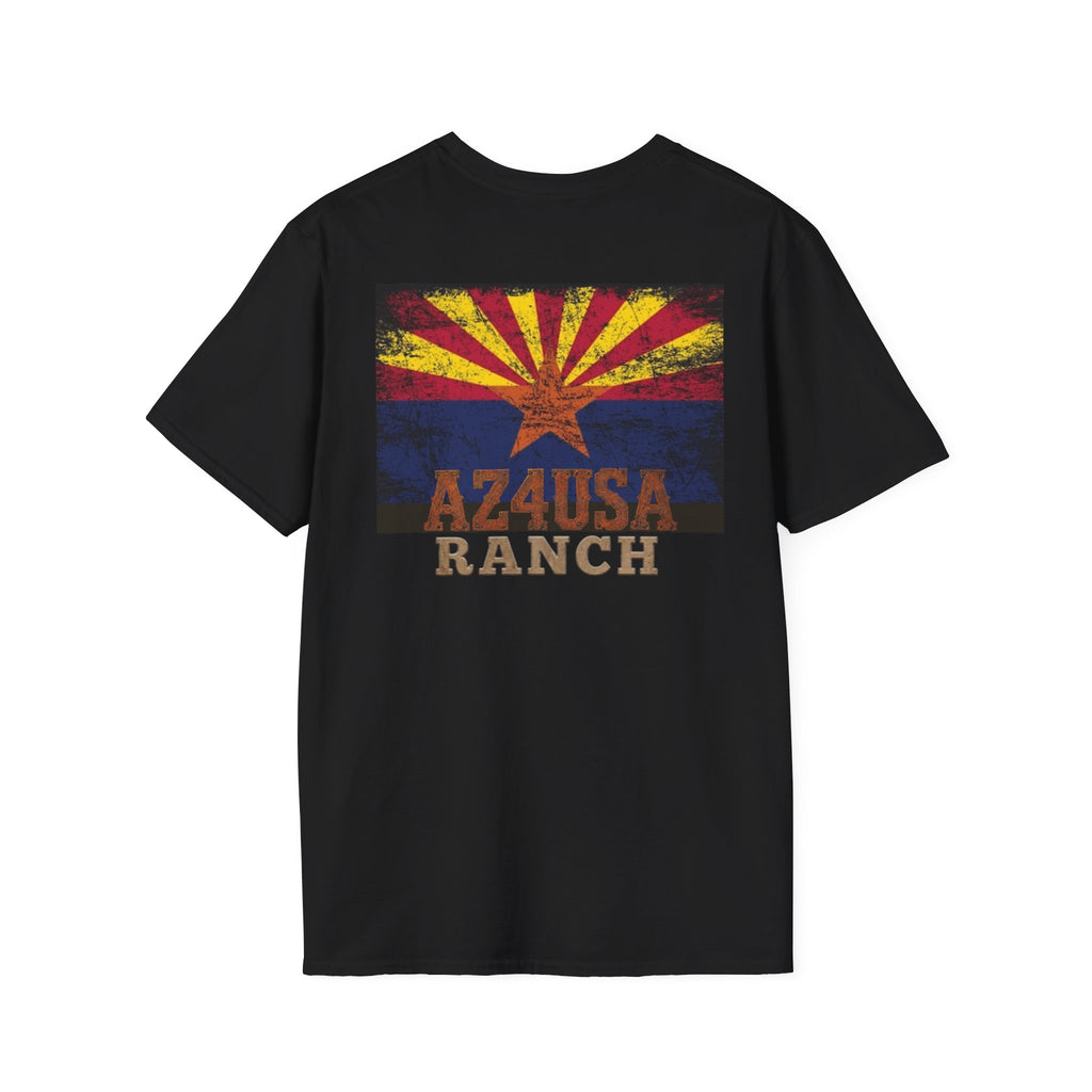 AZ4USA Ranch Logo T-Shirt — Rustic Western Graphic Tee