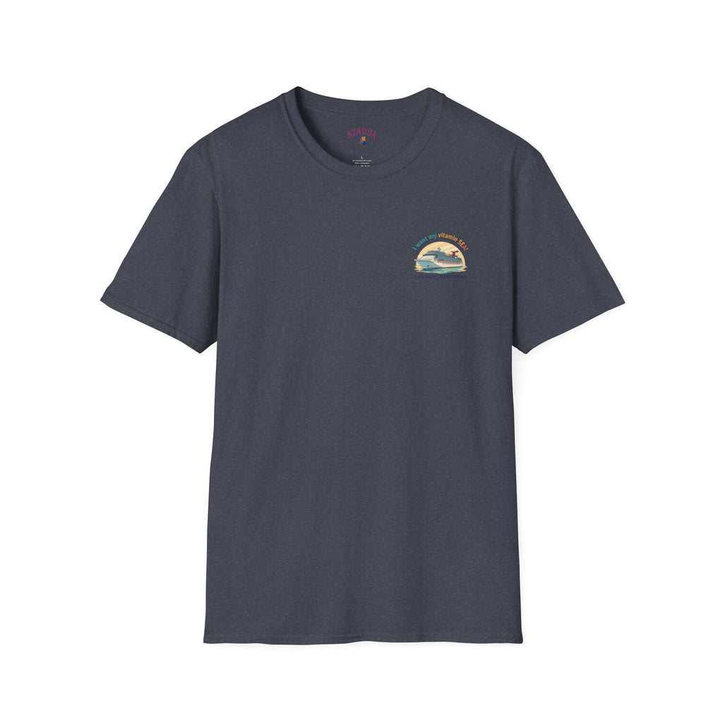Cruise Boat T-Shirt — "I Saved My Vitamin Sea" Nautical Tee (2026 Cruise)
