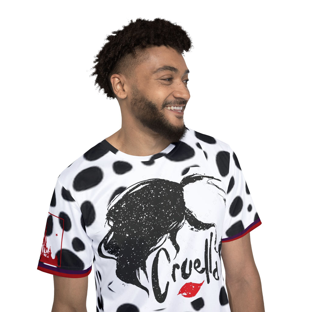 Cruella DeVill- Dalmation print- Villans land WDW - Men's Sports Jersey