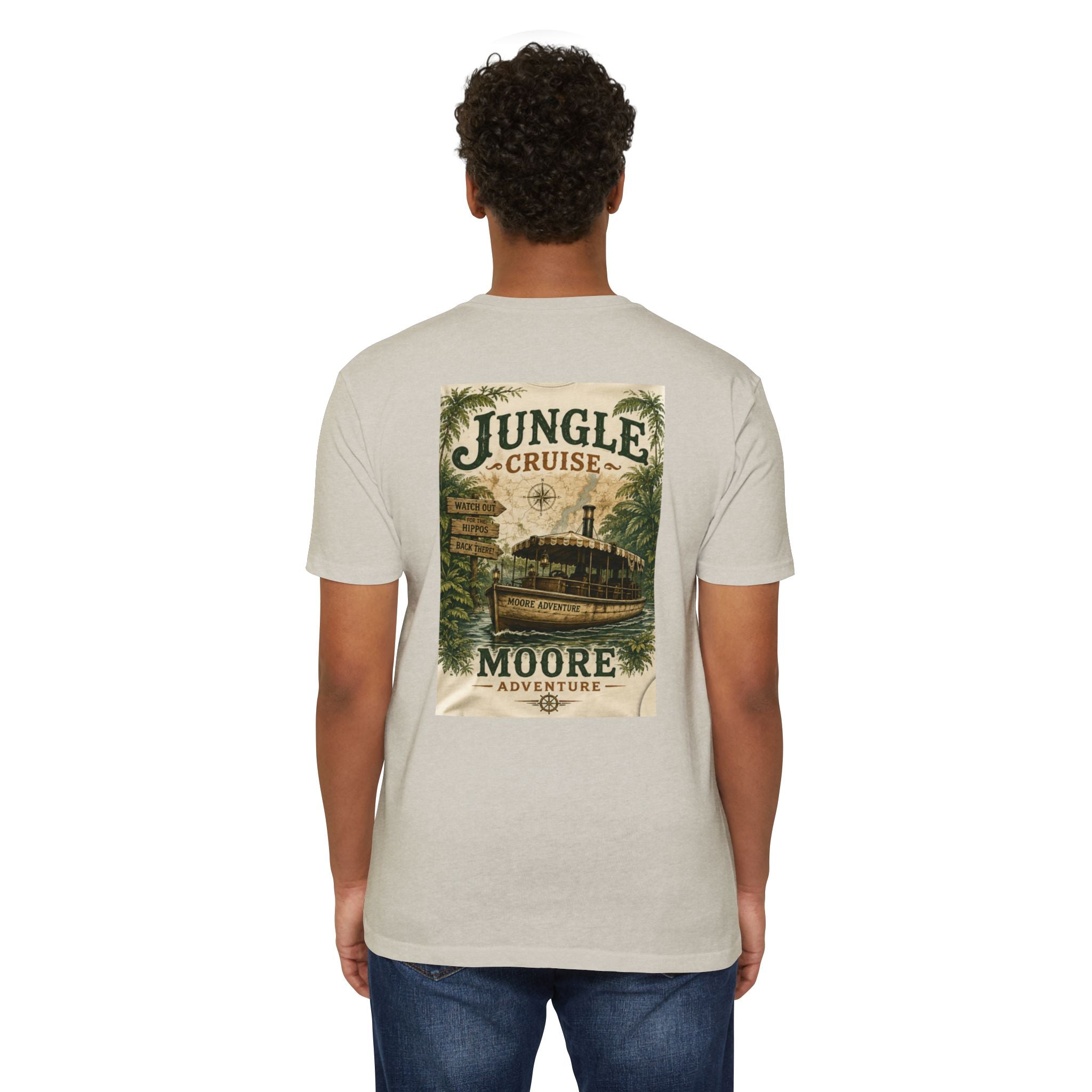 Jungle Cruise Adventure T-Shirt — Moore Riverboat Vintage Travel Tee