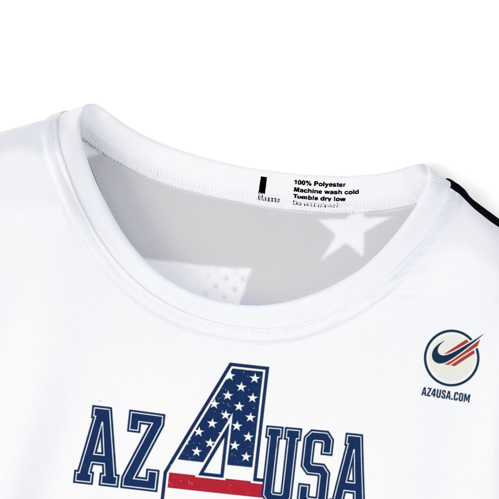 AZ4USA biking club b/w Men's Sports Jersey (AOP)