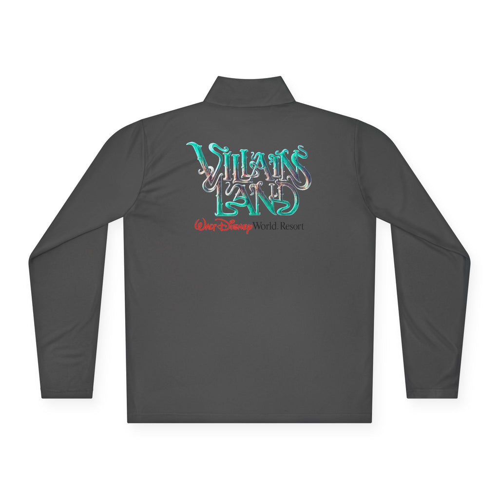 Quarter-Zip Pullover — Vibrant Villain Island Graphic