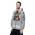 AZ4USA Windbreaker Jacket - American Pride - Arizona Roots Hooded Windbreaker