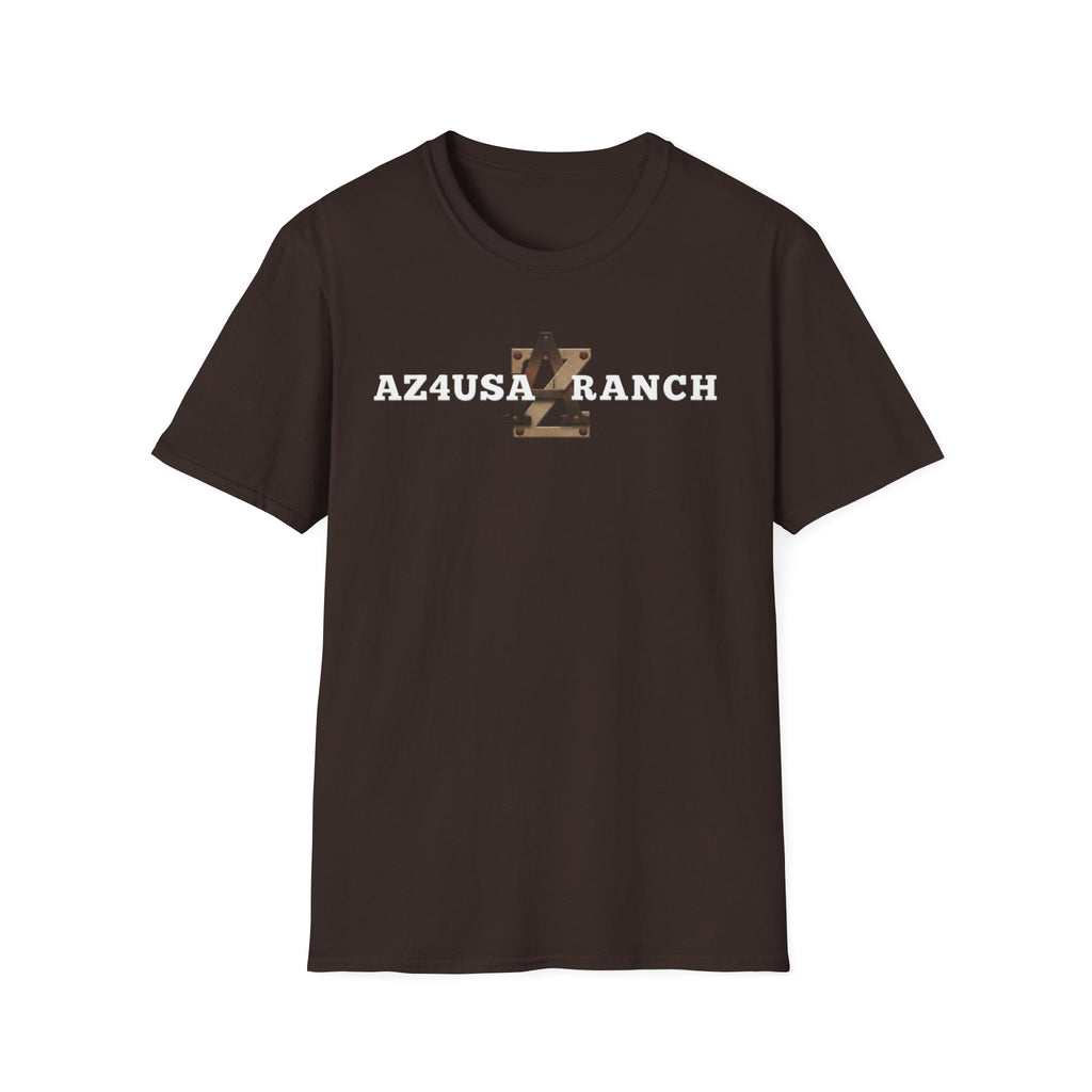 AZ4USA Ranch Logo T-Shirt — Rustic Western Graphic Tee