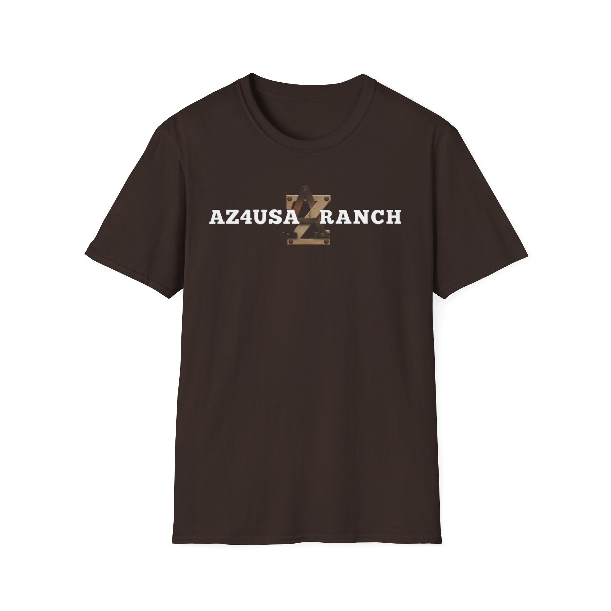 AZ4USA Ranch Logo T-Shirt — Rustic Western Graphic Tee