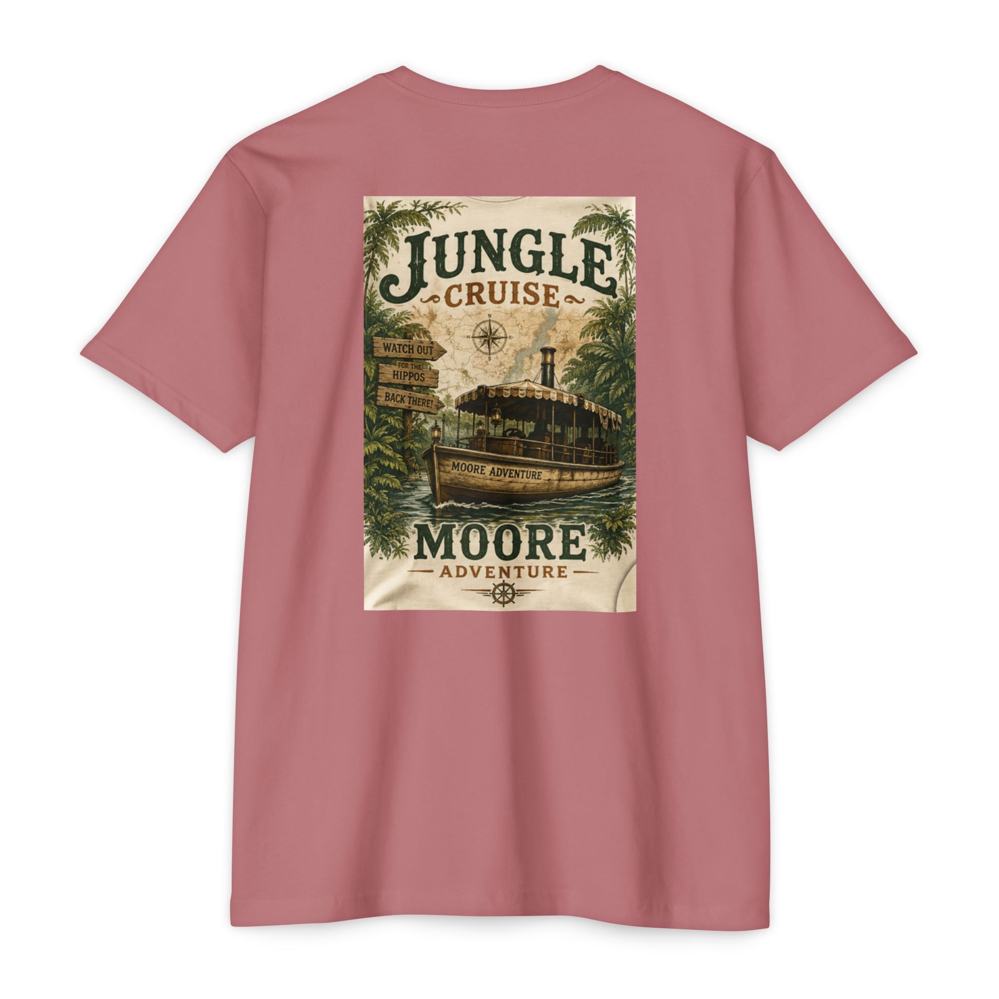 Jungle Cruise Adventure T-Shirt — Moore Riverboat Vintage Travel Tee