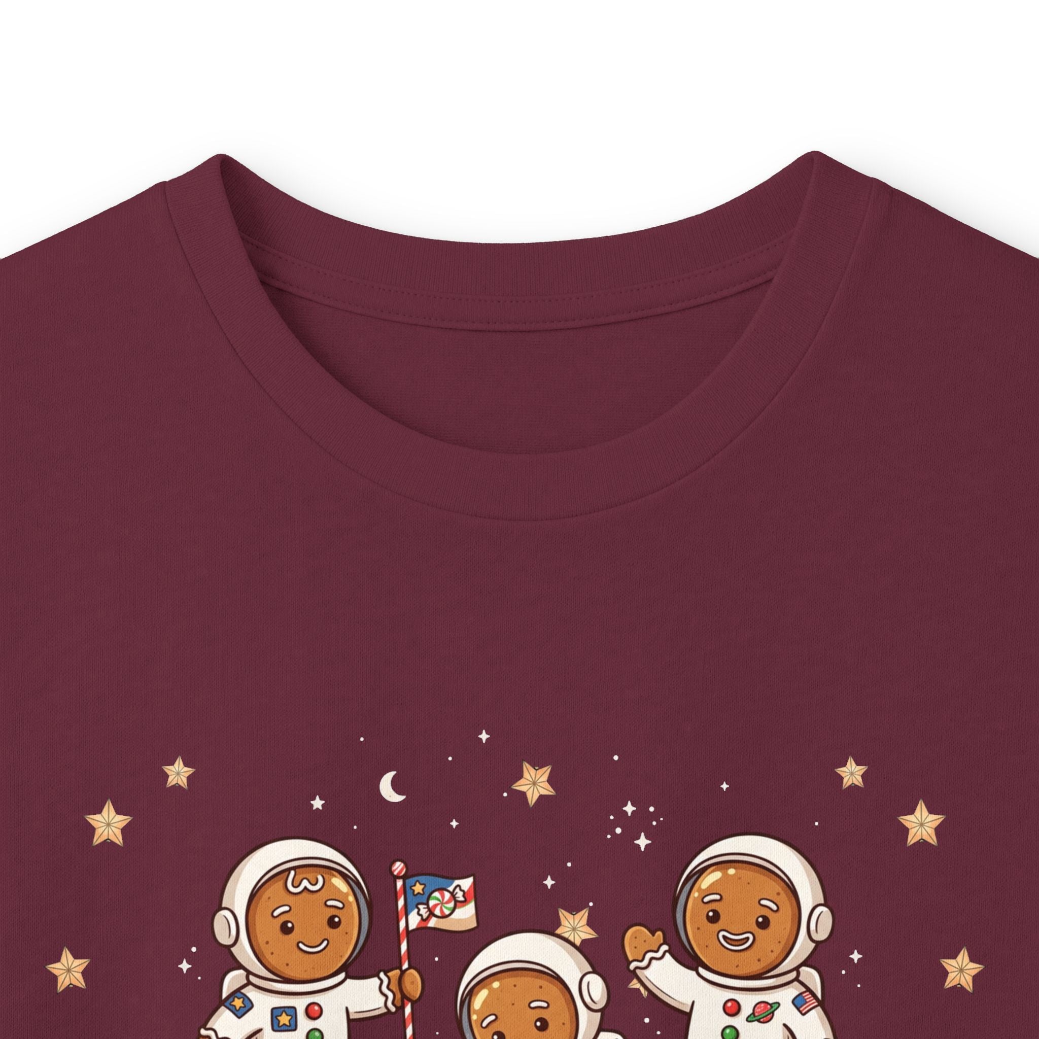 Christmas Gingerbread Crew Long Sleeve Tee — "Merry Christmas 2026"
