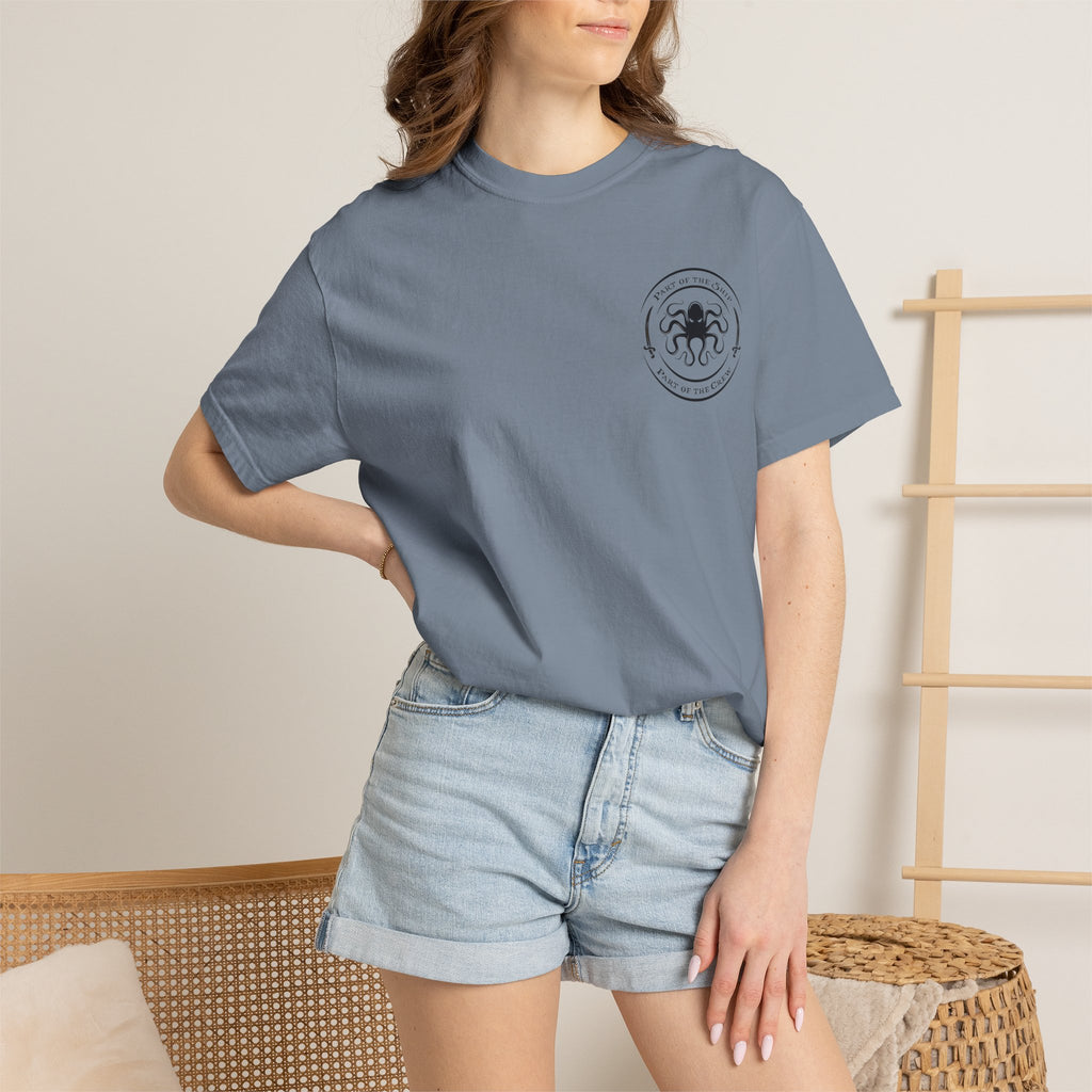 Pirate Skull T-Shirt — “It’s All Fun & Games… until someone needs an eye patch” Novelty Tee