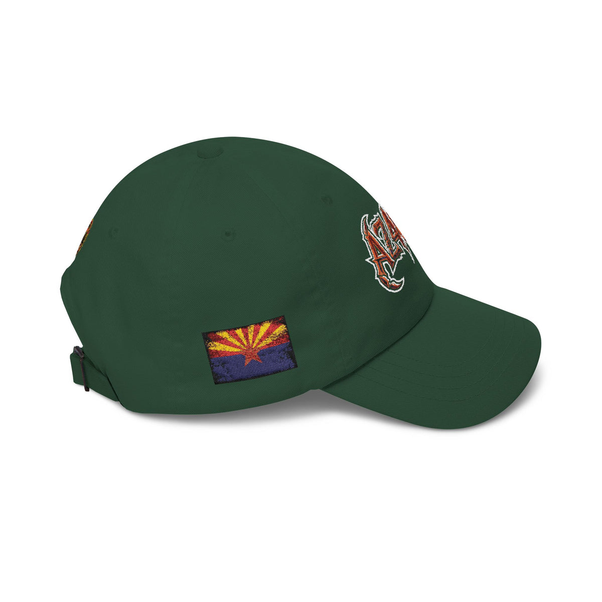 Dad Cap — Retro Grunge Scorpion Patch Baseball Hat