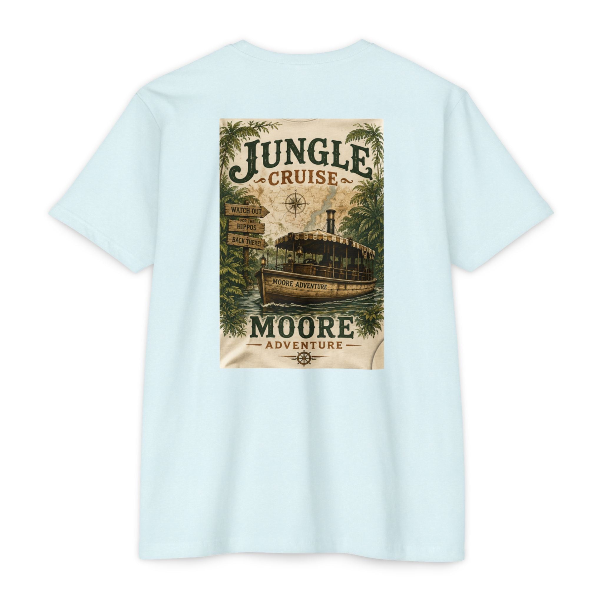 Jungle Cruise Adventure T-Shirt — Moore Riverboat Vintage Travel Tee