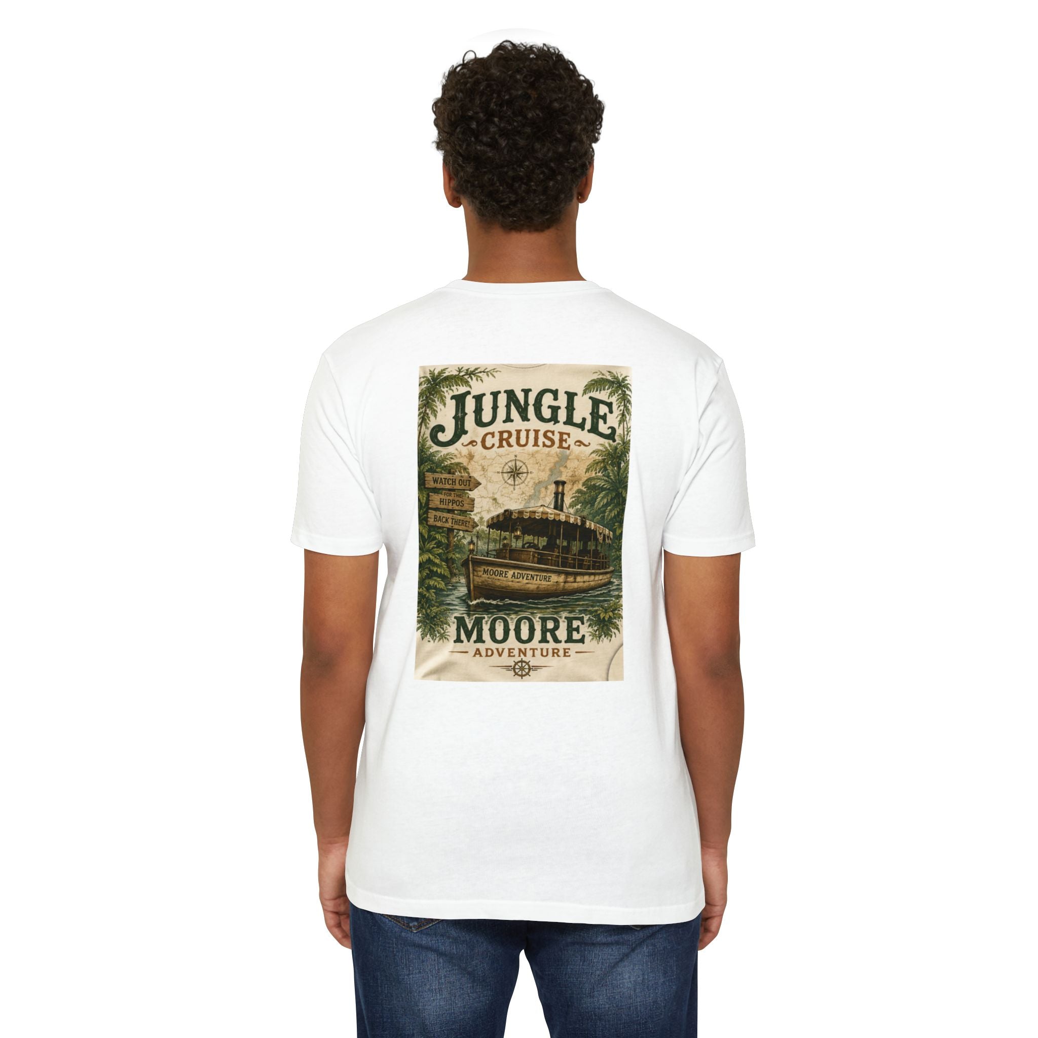 Jungle Cruise Adventure T-Shirt — Moore Riverboat Vintage Travel Tee
