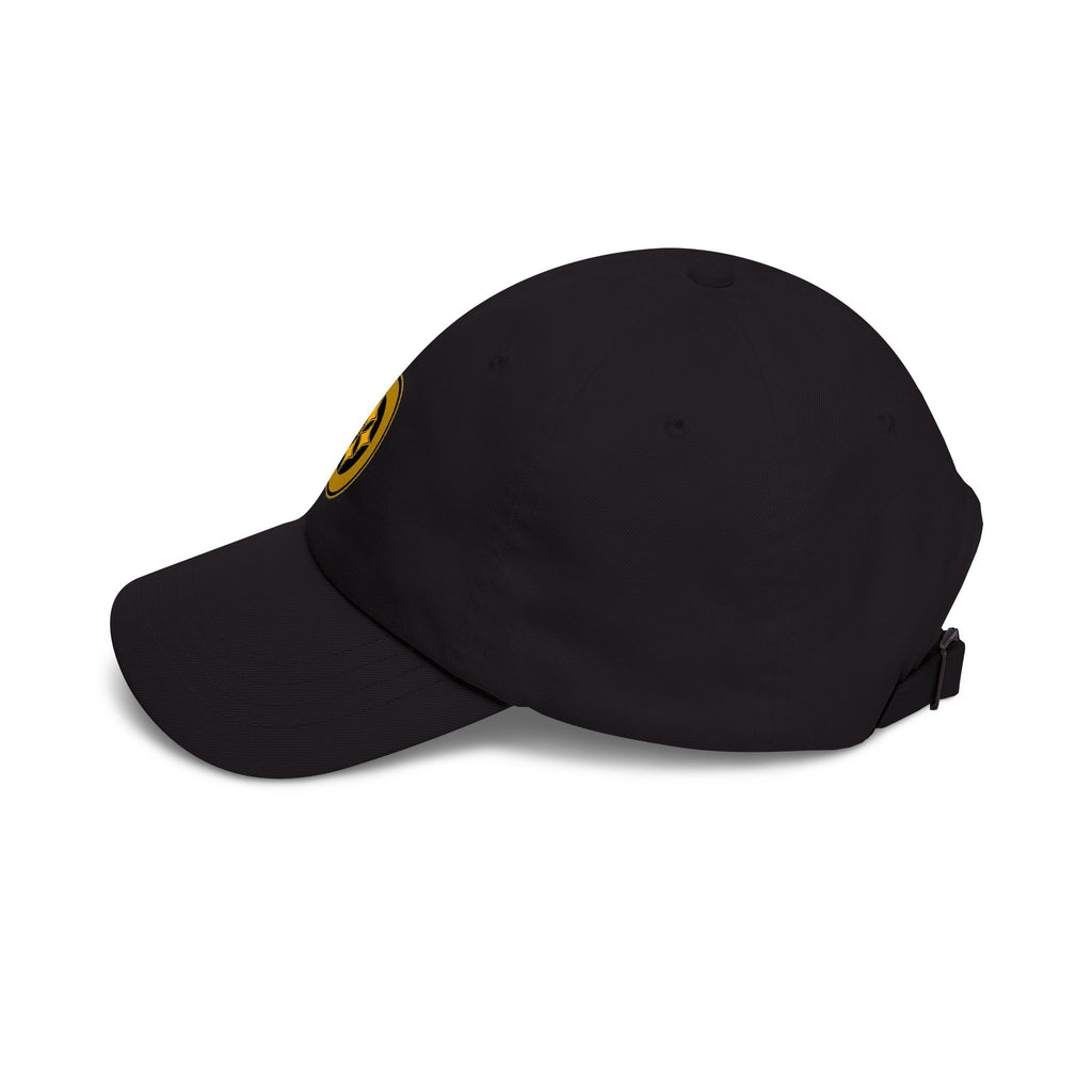 Dad Cap — Embroidered Vintage Steelmark Logo Hat