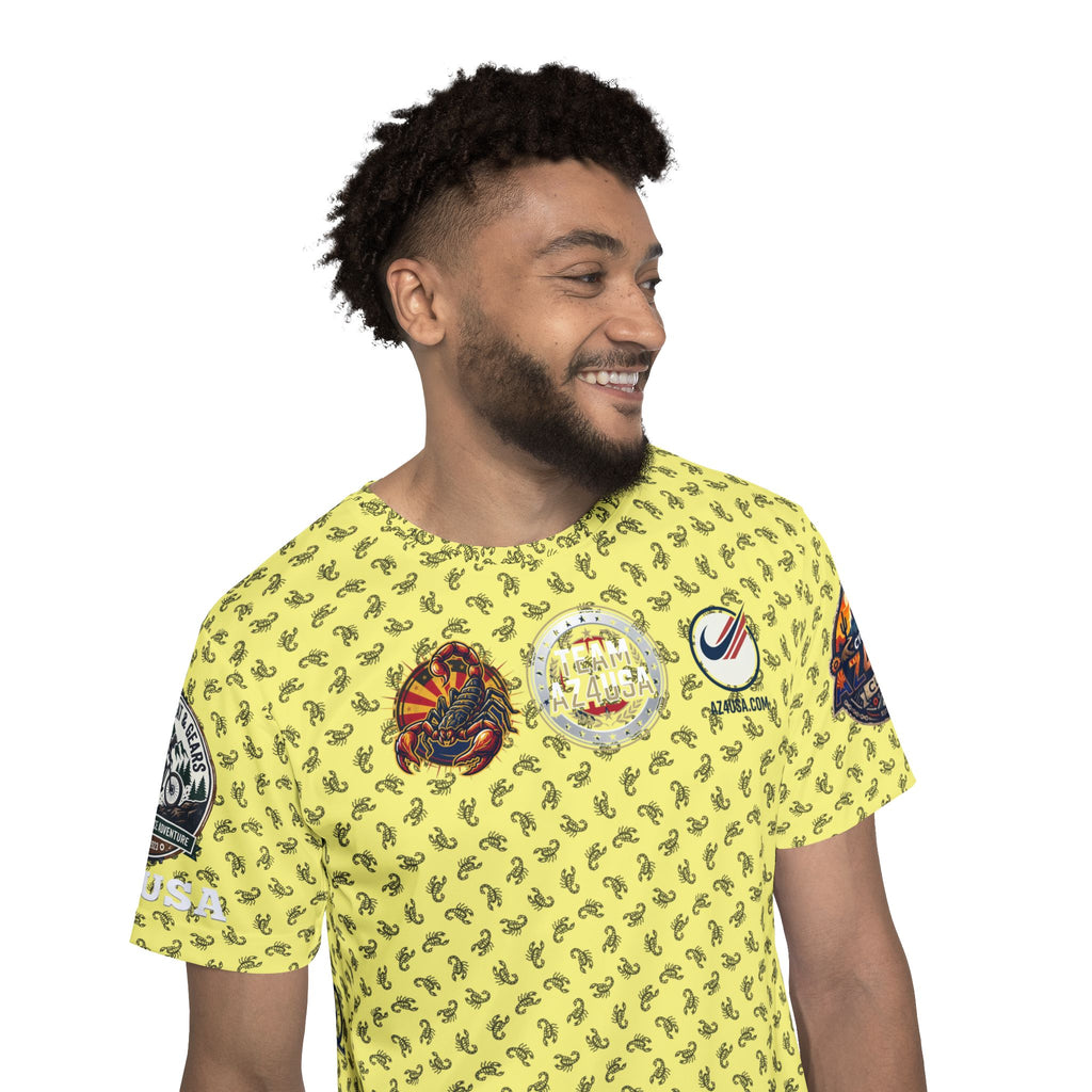Scorpion Men's Sports Jersey — Az4usa Biking Club Graphic Tee